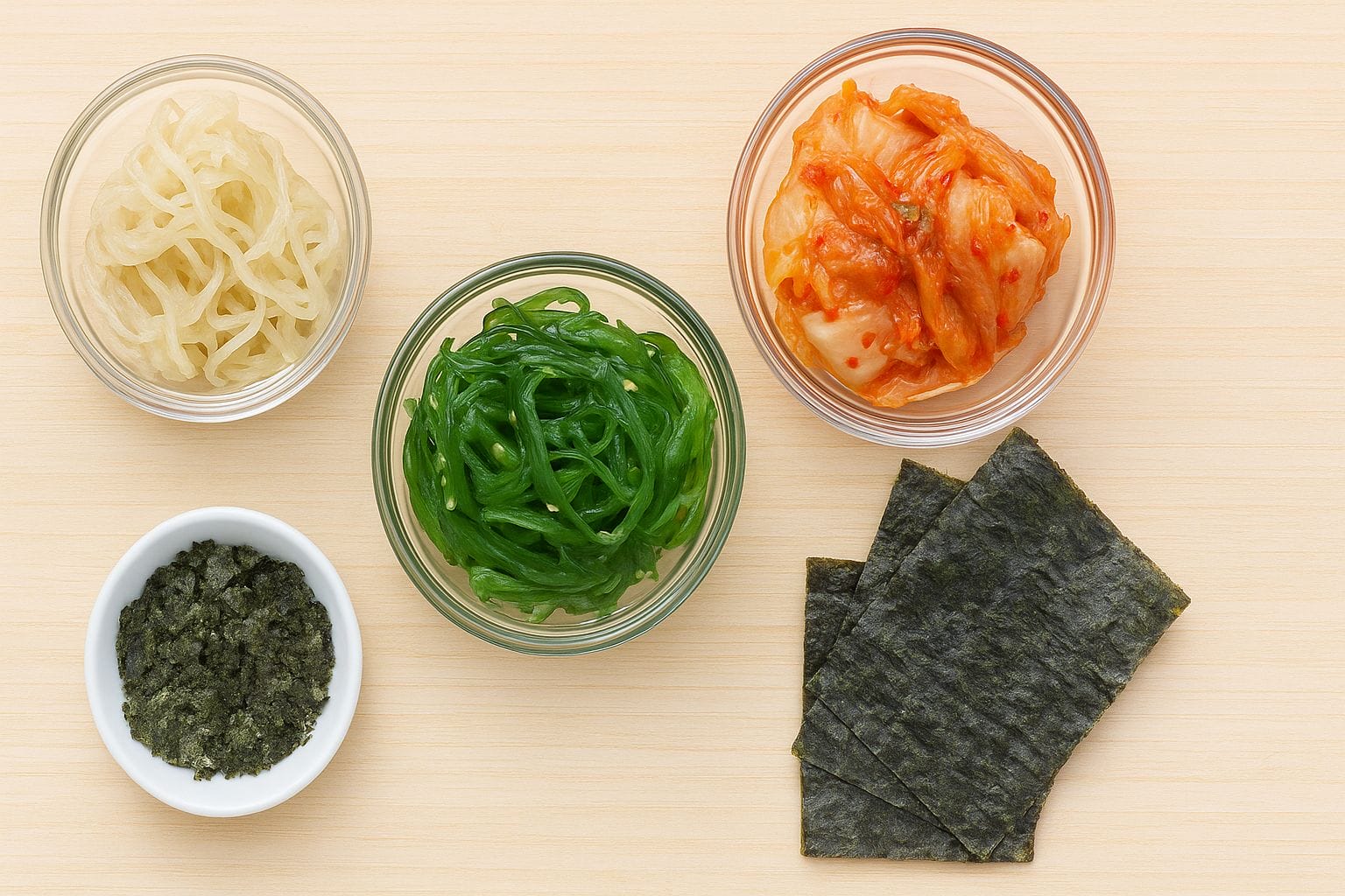 Cuisiner avec des algues